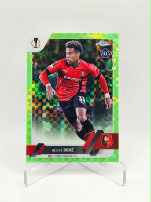 Topps Chrome Desire Doue Rookie κάρτα σαν καινούργιο