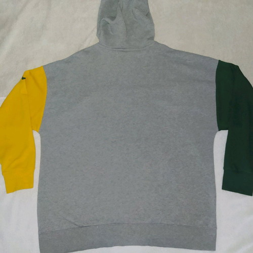Men's Nike Green Bay Packers sweatshirt used, size XXL, gray and green