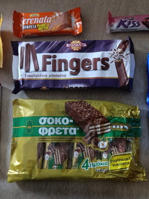 Chocolate bars, cookies and cashew nuts set new