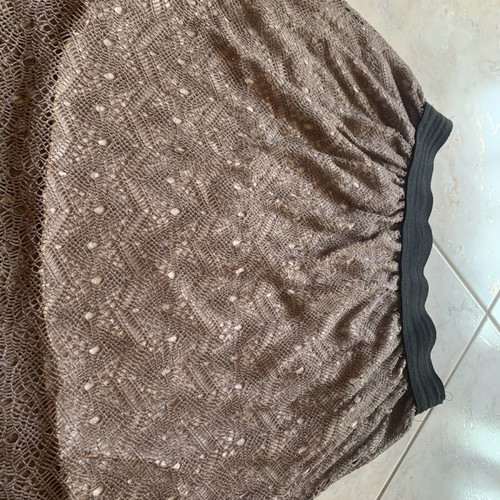 Skirt like new, beige and brown, size S