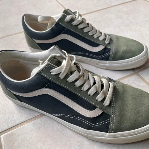 Vans Old Skool sneakers like new, size 43, green