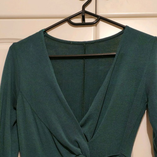 Paranoia green rapped dress like new