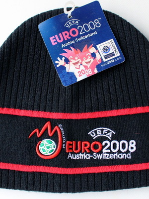 UEFA EURO 2008 Austria-Switzerland αυθεντικό μάλλινο σκουφάκι καινούργιο