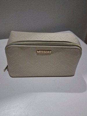 Missoni toiletry bag new beige
