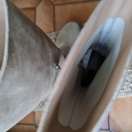 Day2Day Sante beige boots like new, size 36
