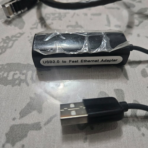 Usb2.0 to Fast Ethernet adapter like new