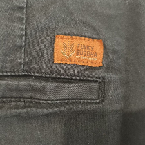 Chino pants Funky Buddha size S like new, dark gray