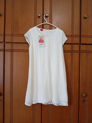 Girls' dress For Funky Kids new, size 16 years, white