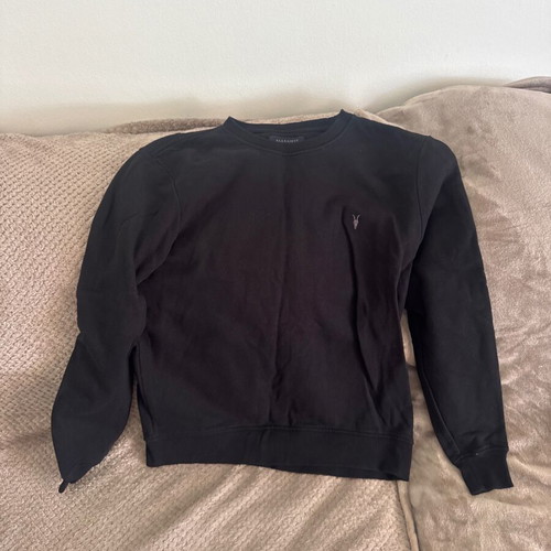 All Saints hoodie size L like new, black long sleeve