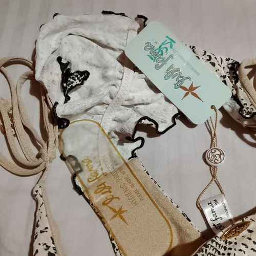 Acerbis swimsuit set new, size S, beige