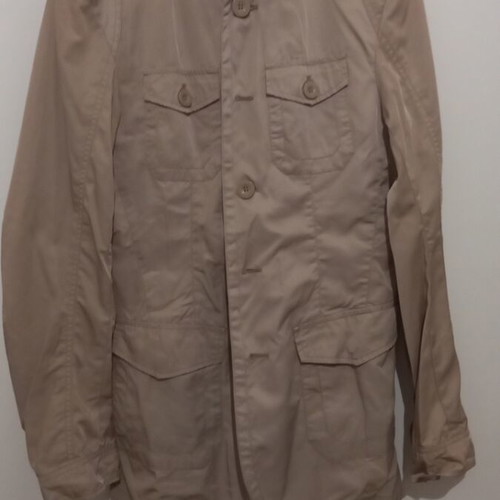 Jacket beige windproof blazer size M like new