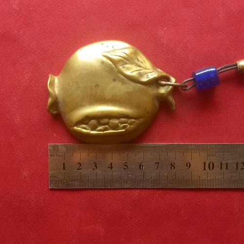 Brass pomegranate decoration