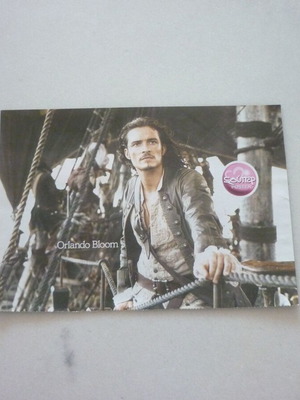 Orlando Bloom Dunkan James double collectible poster used