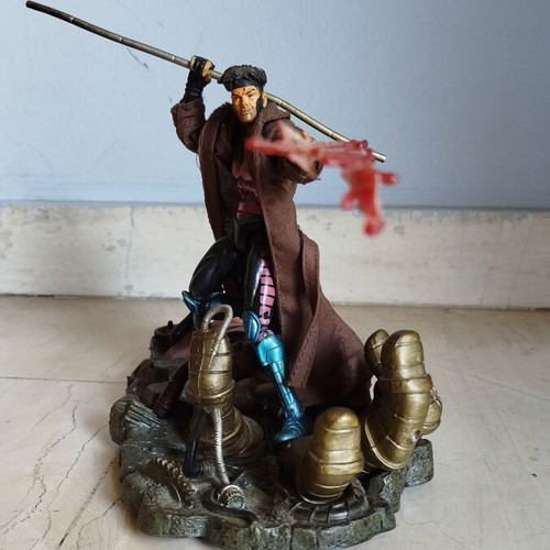 Marvel Legends Gambit action figure used 2001