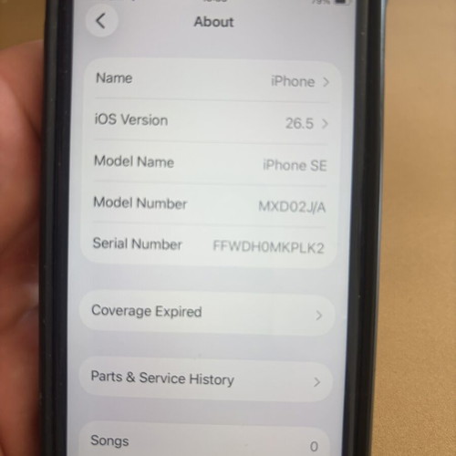 Apple iPhone SE 128GB, third generation