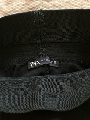 Zara black leggings size S like new