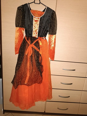 Carnival princess costume used for ages 8 to 9