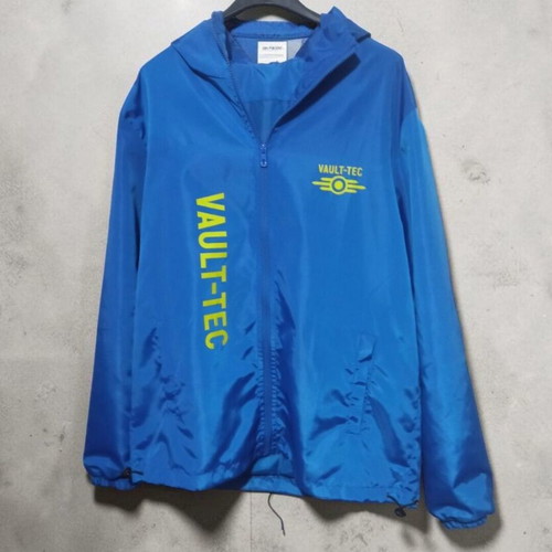 Jacket Fallout Vault-Tec windbreaker, new, blue and yellow