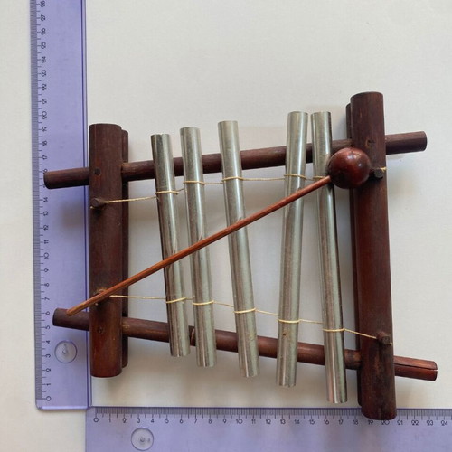 Handmade Mini Xylophone used ethnic style wood and metal