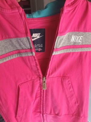Nike hoodie jacket for girl 3-4 years like new, fuchsia