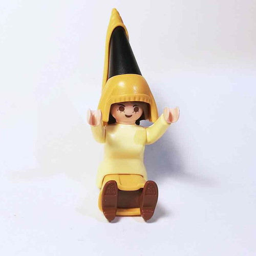 Playmobil figure used with scratches and marks