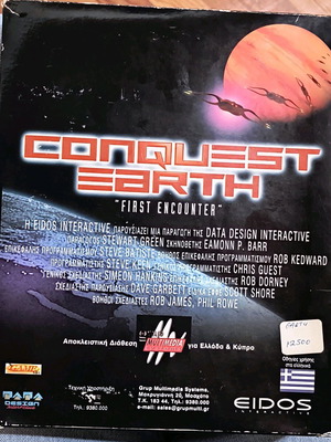 Conquest Earth box used