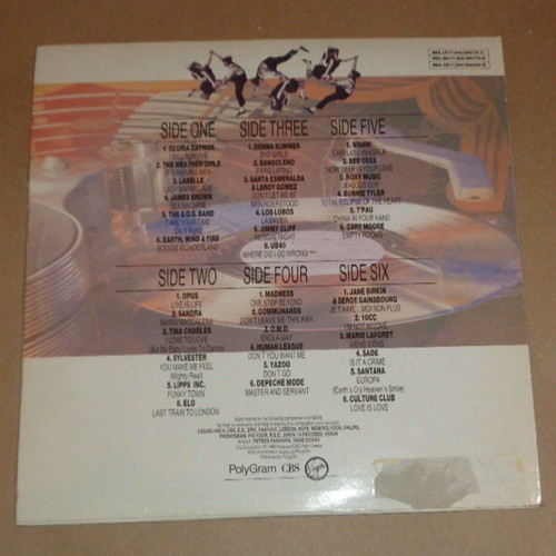 Mega Party Triple Vinyl Record like new, pop hits