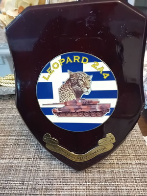Authentic Greek Army Honorary Plaque new