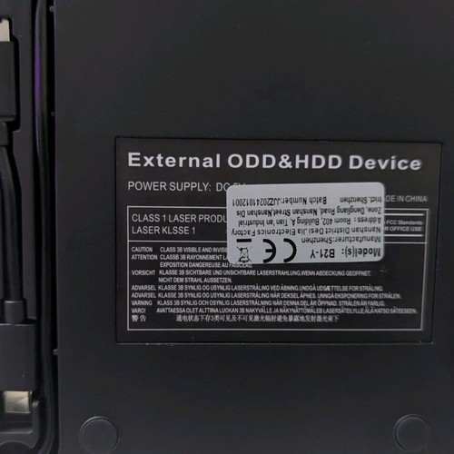 External CD/DVD drive multifunction new