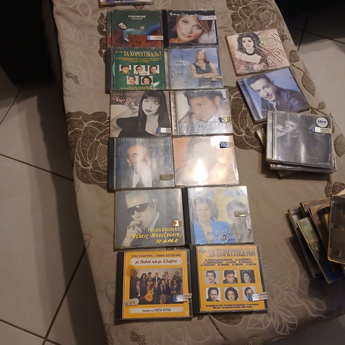 130 authentic Greek music CDs