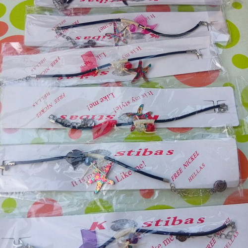 Children's bracelets nickel free handmade Greek Kostibas