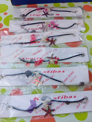 Children's bracelets nickel free handmade Greek Kostibas