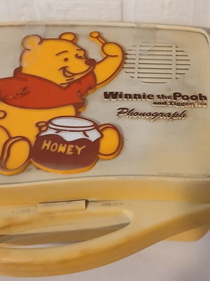 Vintage Winnie the Pooh and Tigger Too children's record player