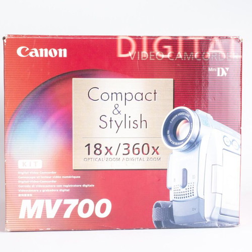 Canon MV700 Mini DV Camcorder used, boxed and fully tested