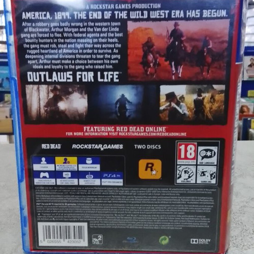 Red Dead Redemption 2 PS4 game like new