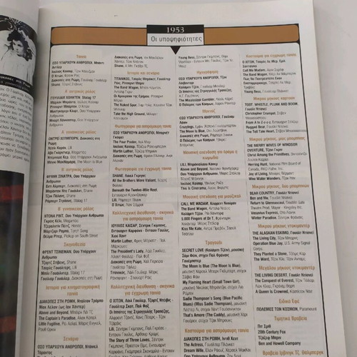 Cinema magazine 70 years Oscar used