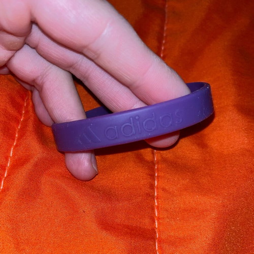 Adidas sports bracelet purple, like new
