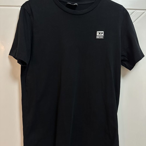 Diesel T-shirt, short sleeve, black, size S