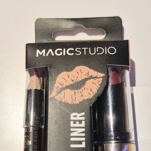 Magic Studio Matte Lipstick and Lipliner set 4g and 1g new