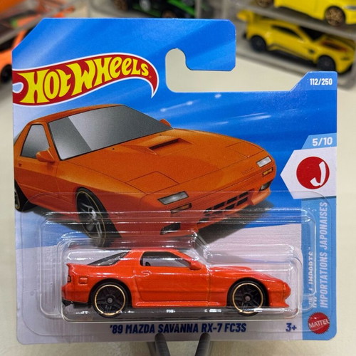 Hot Wheels ’89 Mazda Savanna RX-7 FC3S new collectible toy car