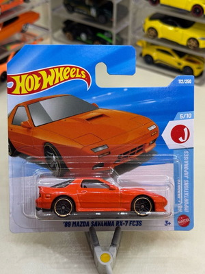 Hot Wheels ’89 Mazda Savanna RX-7 FC3S new collectible toy car