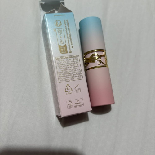 YSL Loveshine Candy Glow Collector Lip Balm 7B Nude Pleasure like new
