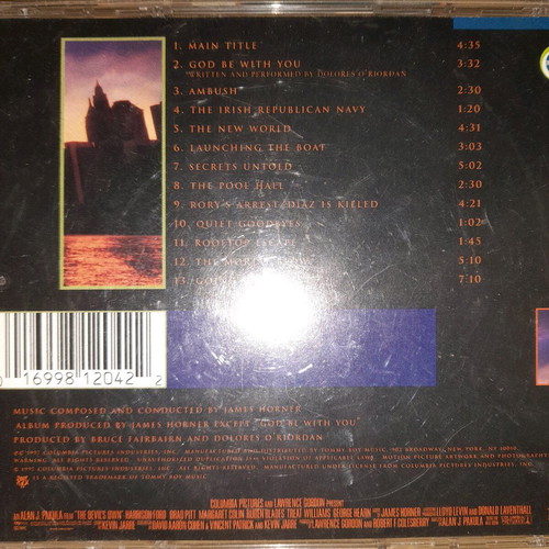 The Devil's Own CD used, 1997 soundtrack, USA