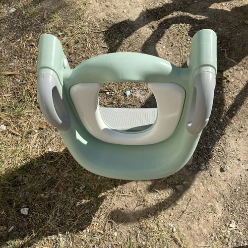 Child toilet seat with steps