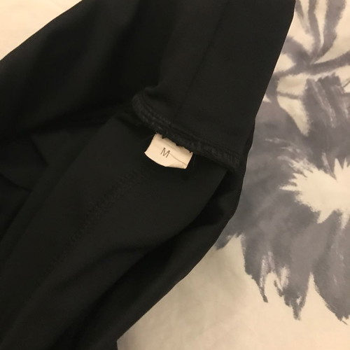 Women's leggings with mesh used, size medium, black