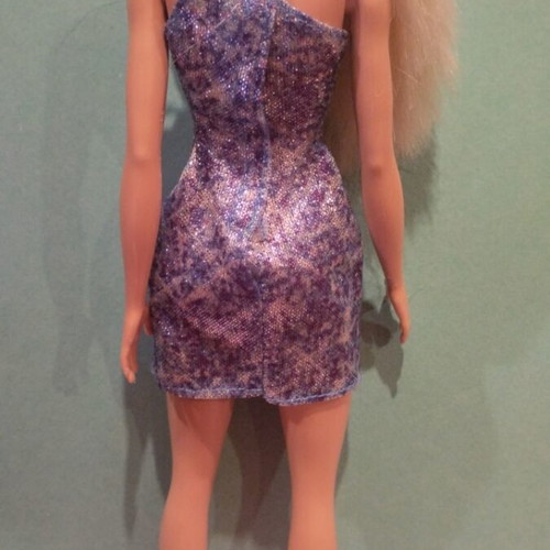 Barbie Fashion Blitz doll with sparkling dress like new