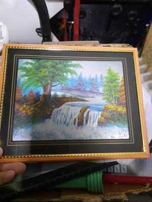 Decorative frame like new for photo