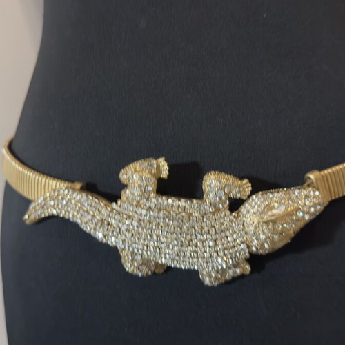 Zara belt new, gold color, size 85