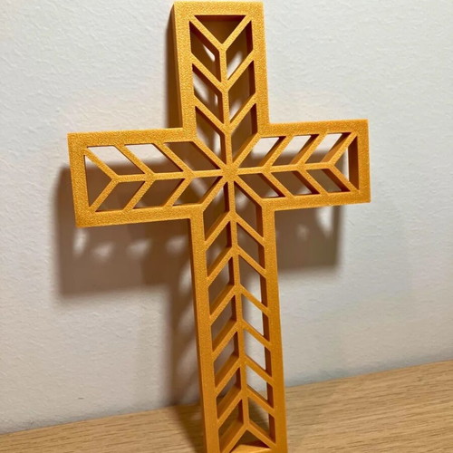 Decorative wall and tabletop cross new, modern design
