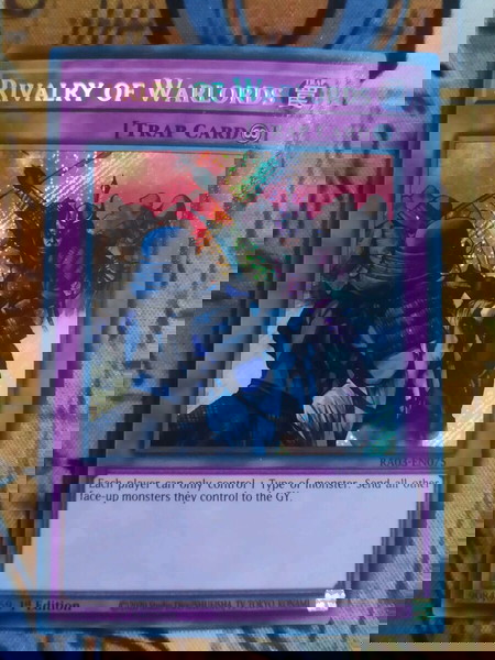 Rivalry Of Warlords (Secret Rare, Yugioh)